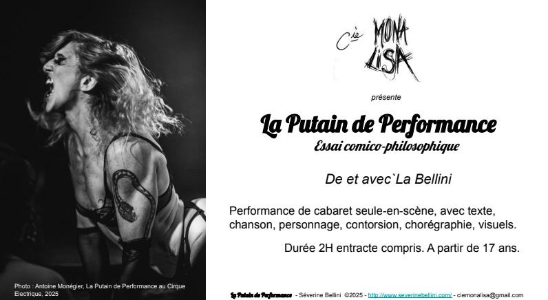 La Putain de Performance